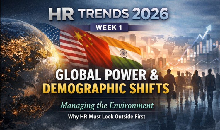 Global power and demographic shifts reshaping the future of work and HR workforce strategy in 2026