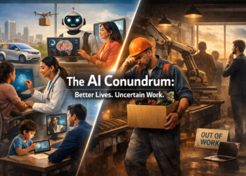 The AI Conundrum: Better Lives. Uncertain Work